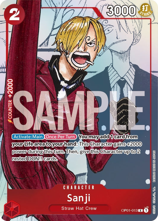 Image for Sanji - OP01-013 (Alternate Art) - One Piece Card Game