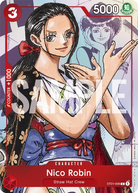 Image for Nico Robin - ST01-008 (Alternate Art) - One Piece Card Game