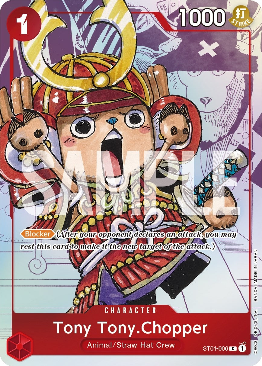 Image for Tony Tony.Chopper - ST01-006 (Alternate Art) - One Piece Card Game