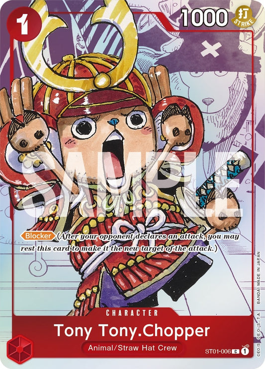 Image for Tony Tony.Chopper - ST01-006 (Alternate Art) - One Piece Card Game