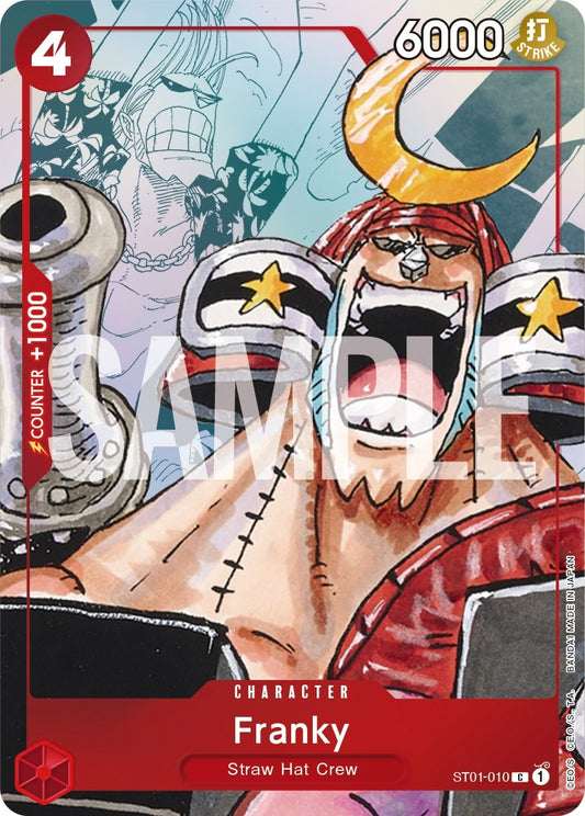 Image for Franky - ST01-010 (Alternate Art) - One Piece Card Game