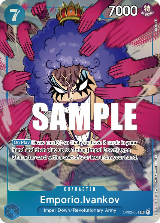 Image for Emporio.Ivankov (051) (Alternate Art) - One Piece Card Game