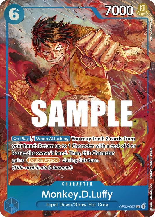 Image for Monkey.D.Luffy (062) (Alternate Art) - One Piece Card Game