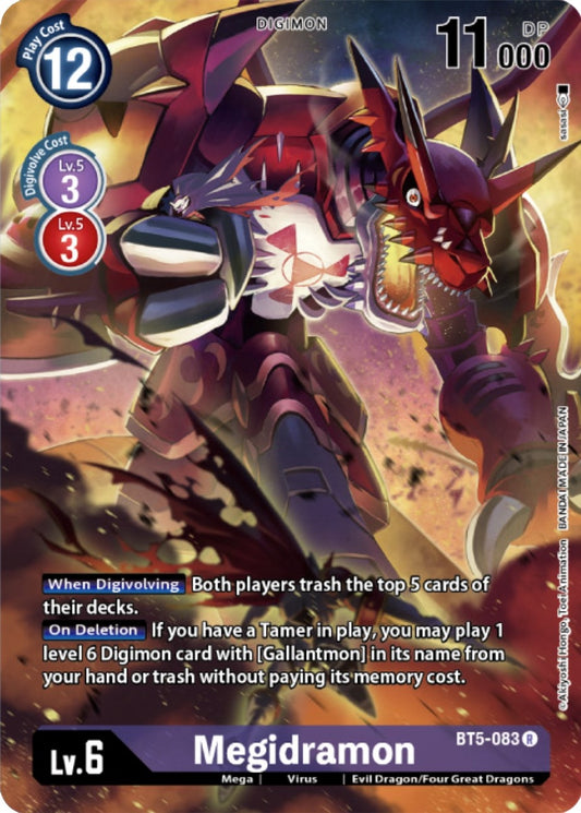 Image for Megidramon (Digimon Card Game Deck Box Set) - Digimon Card Game