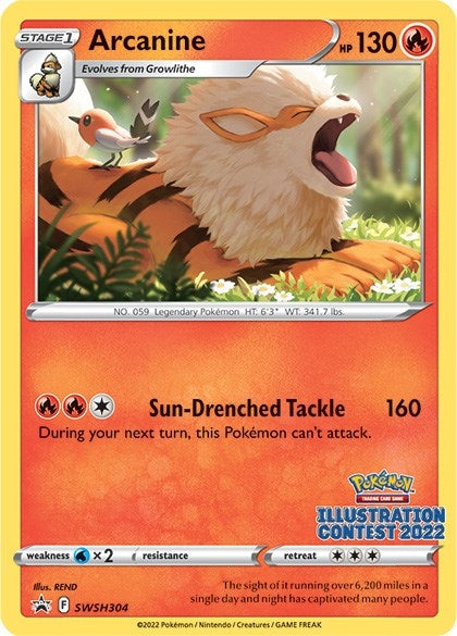 Image for Arcanine (Illustration Contest 2022) - Pokemon