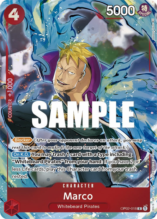 Image for Marco (Alternate Art) - One Piece Card Game