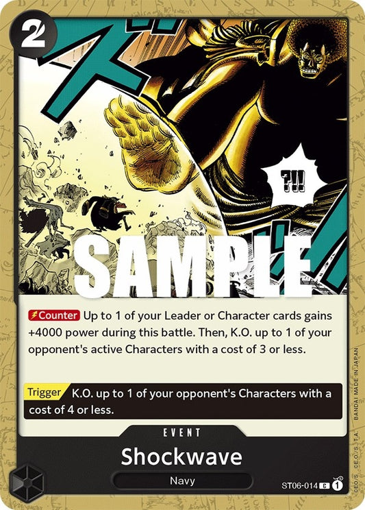 Image for Shockwave - One Piece Card Game