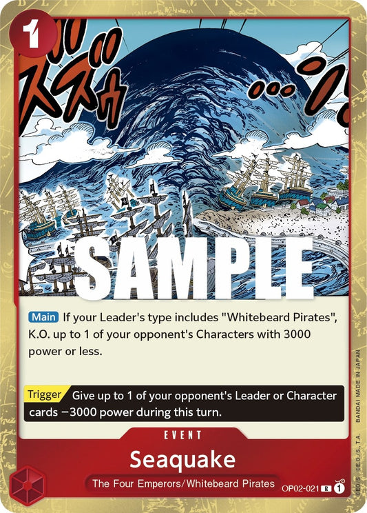 Image for Seaquake - One Piece Card Game