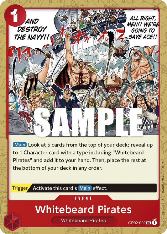 Image for Whitebeard Pirates - One Piece Card Game