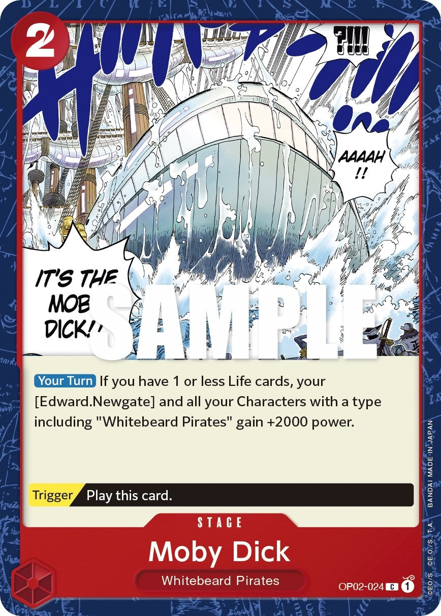 Image for Moby Dick - One Piece Card Game