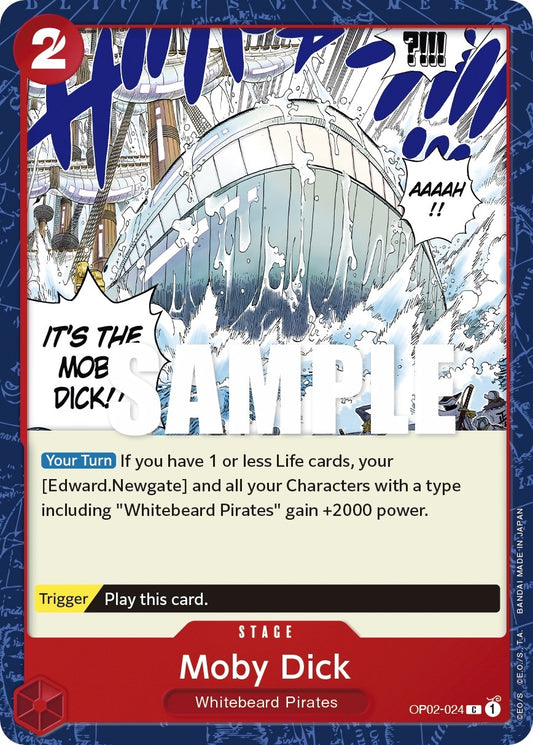 Image for Moby Dick - One Piece Card Game