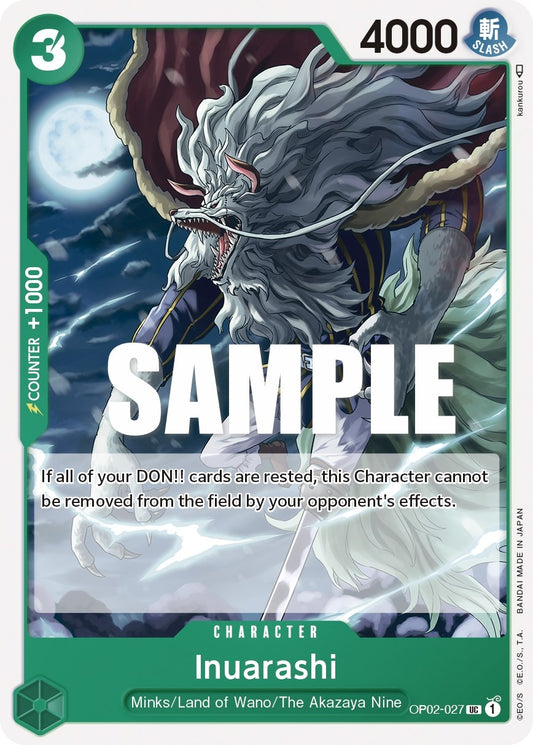 Image for Inuarashi - One Piece Card Game