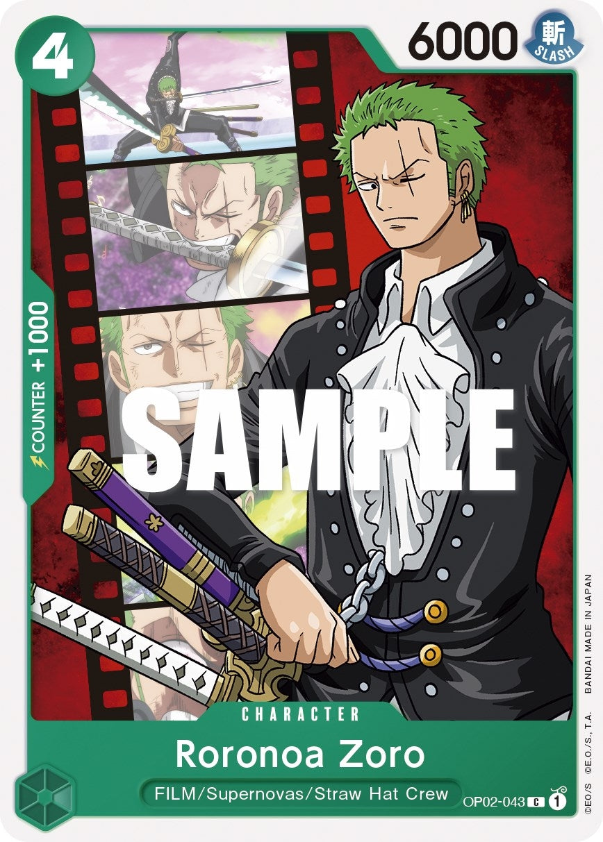 Image for Roronoa Zoro - One Piece Card Game