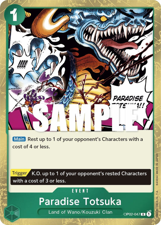 Image for Paradise Totsuka - One Piece Card Game