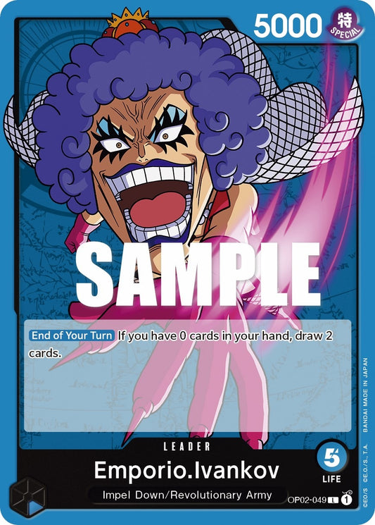 Image for Emporio.Ivankov (049) - One Piece Card Game