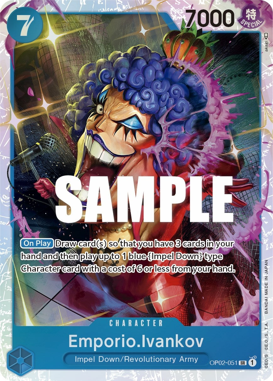 Image for Emporio.Ivankov (051) - One Piece Card Game