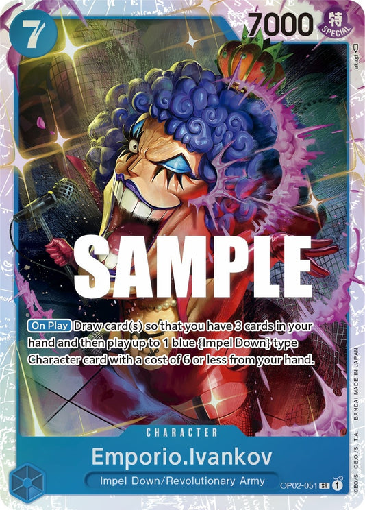 Image for Emporio.Ivankov (051) - One Piece Card Game