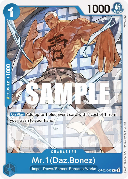 Image for Mr.1 (Daz.Bonez) - One Piece Card Game