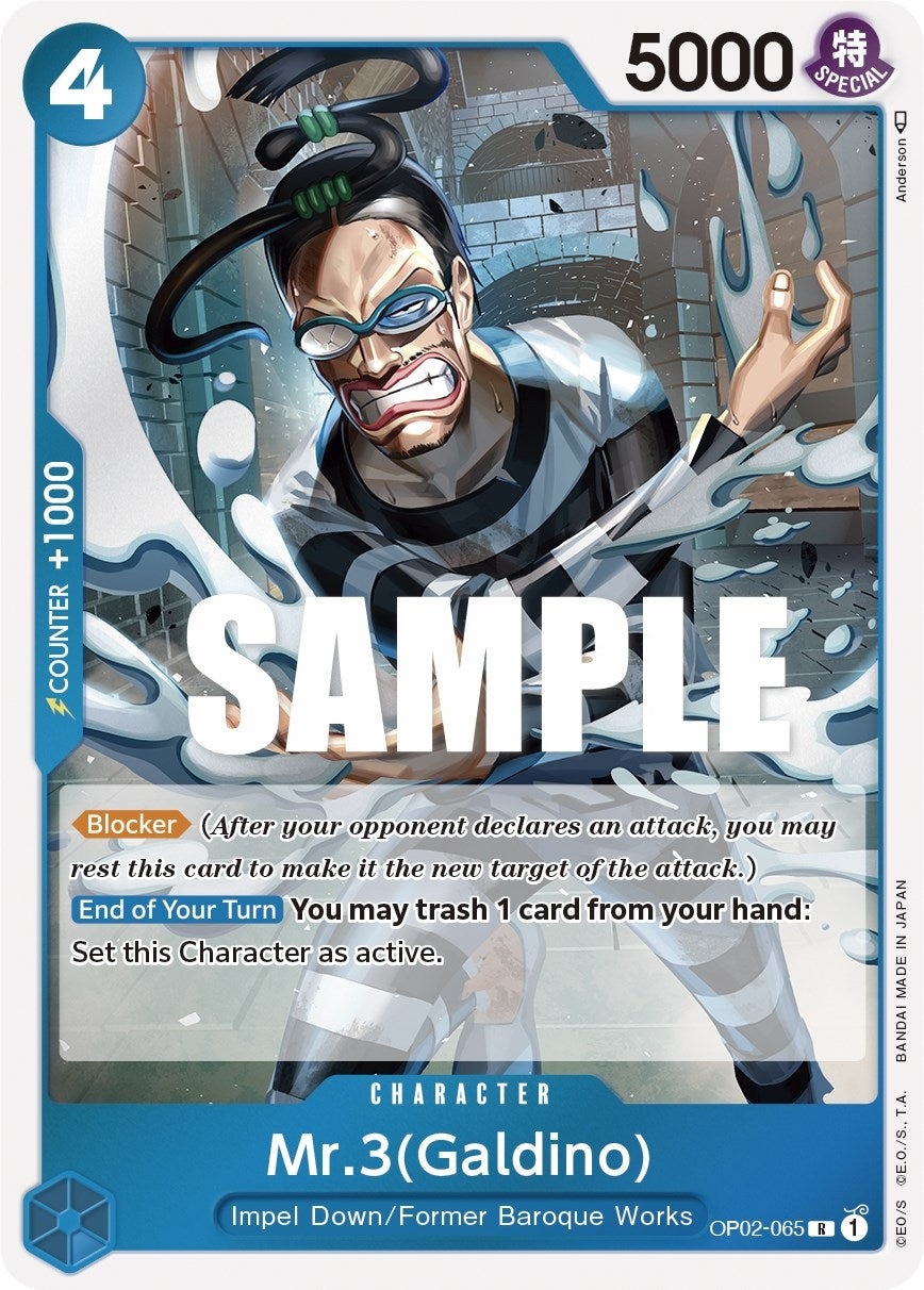 Image for Mr.3 (Galdino) - One Piece Card Game