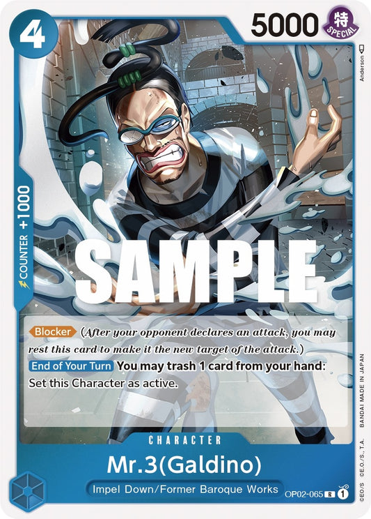 Image for Mr.3 (Galdino) - One Piece Card Game
