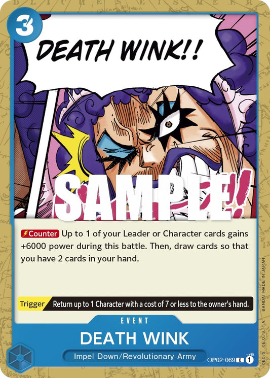 Image for DEATH WINK - One Piece Card Game