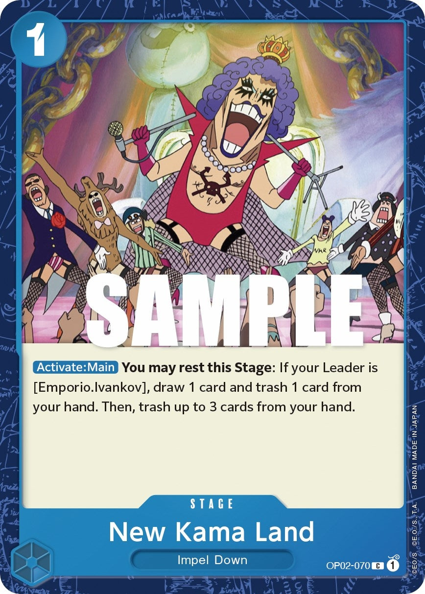 Image for New Kama Land - One Piece Card Game