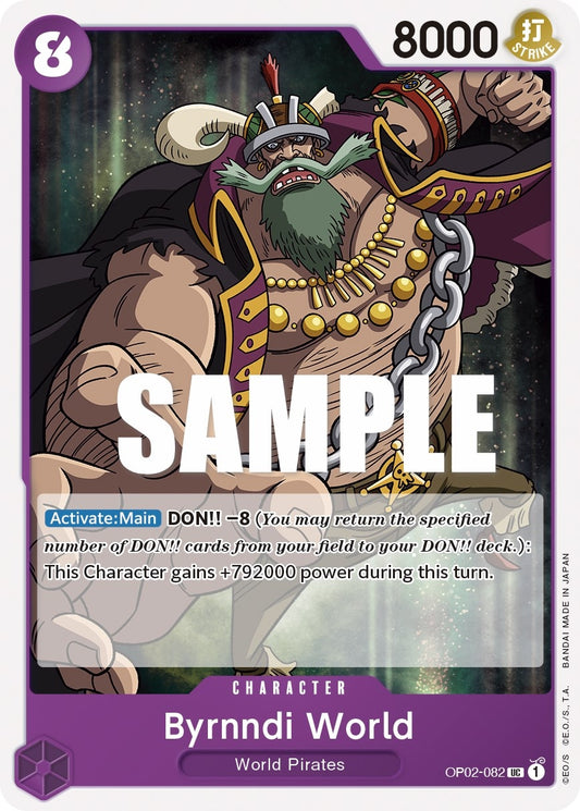 Image for Byrnndi World - One Piece Card Game