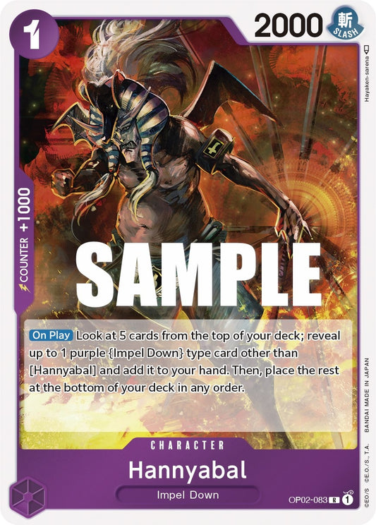 Image for Hannyabal - One Piece Card Game