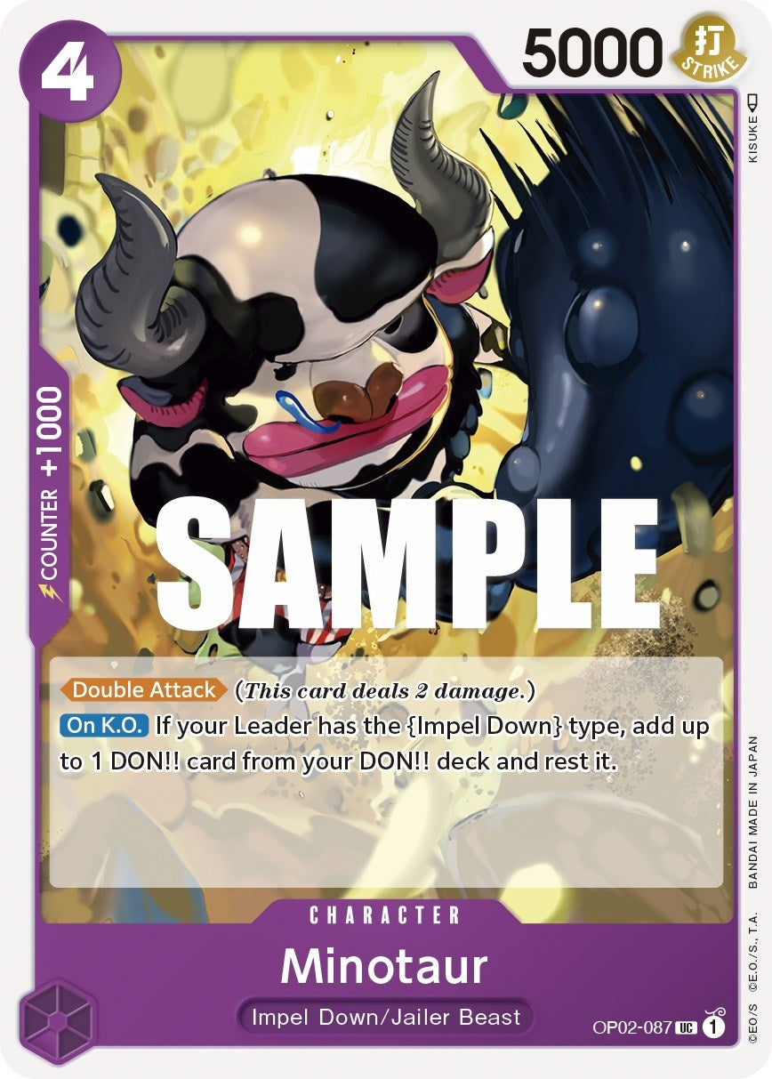 Image for Minotaur - One Piece Card Game