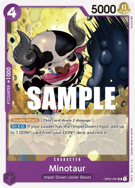 Image for Minotaur - One Piece Card Game