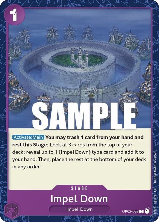 Image for Impel Down - One Piece Card Game