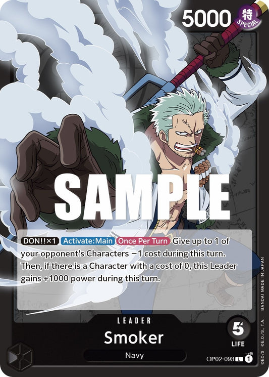 Image for Smoker (093) - One Piece Card Game
