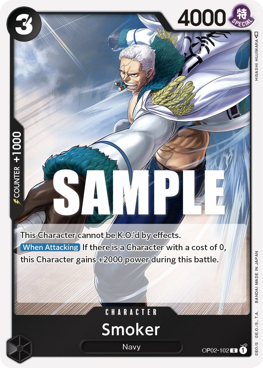 Image for Smoker (102) - One Piece Card Game