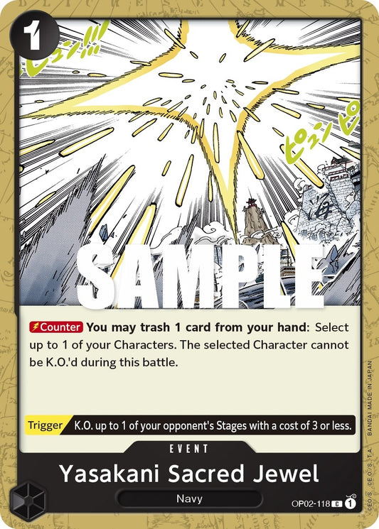 Image for Yasakani Sacred Jewel - One Piece Card Game