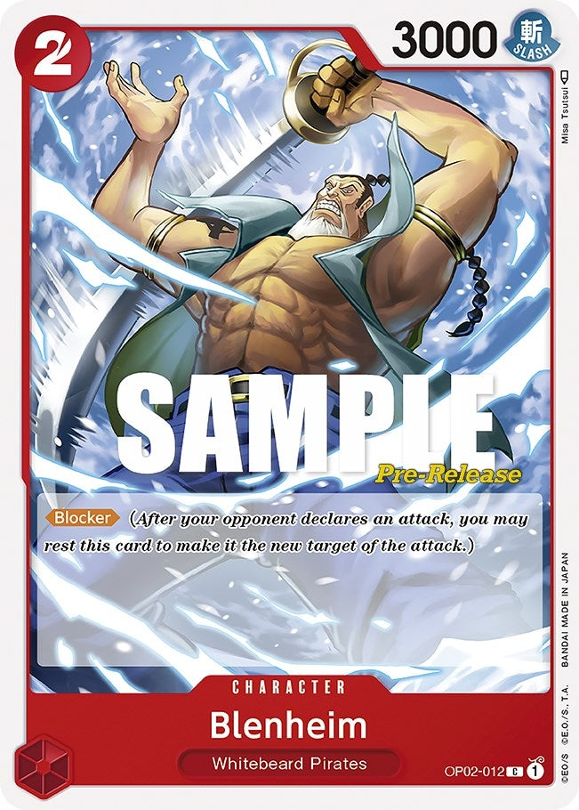 Image for Blenheim - One Piece Card Game