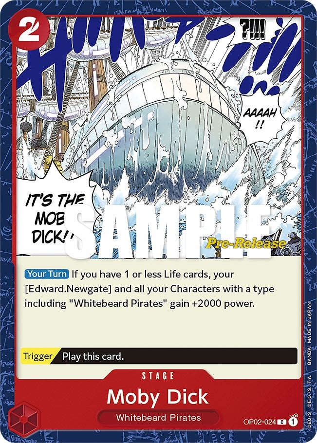 Image for Moby Dick - One Piece Card Game