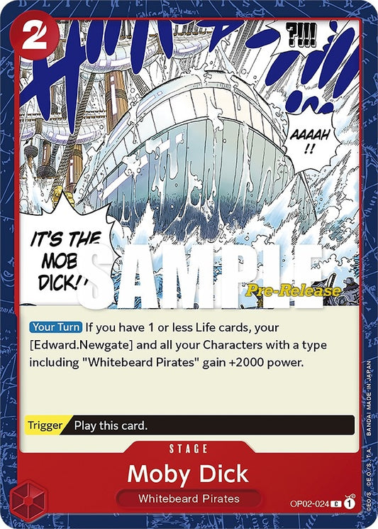 Image for Moby Dick - One Piece Card Game