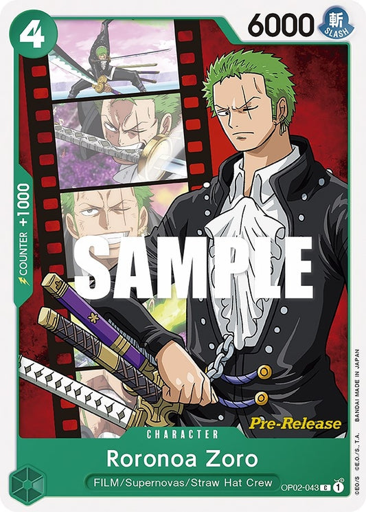 Image for Roronoa Zoro - One Piece Card Game
