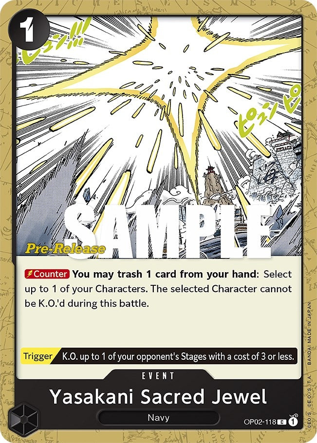 Image for Yasakani Sacred Jewel - One Piece Card Game