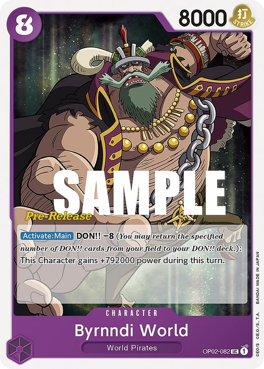 Image for Byrnndi World - One Piece Card Game