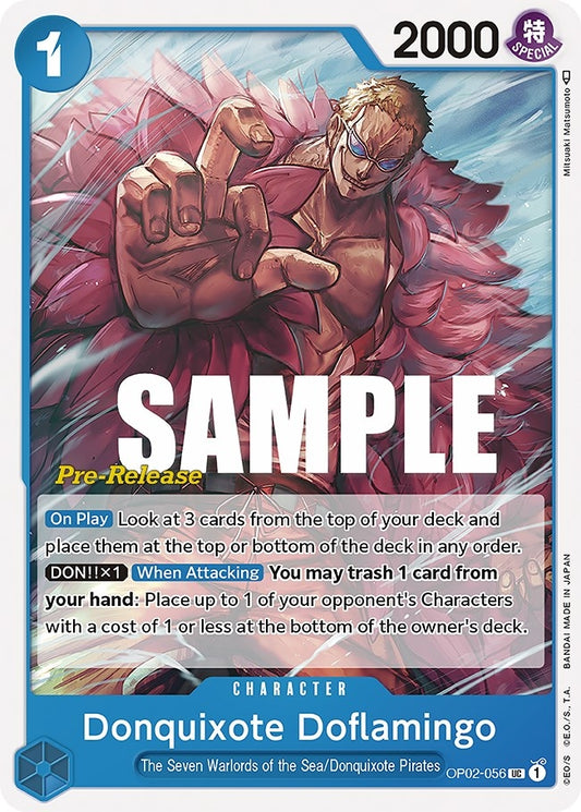Image for Donquixote Doflamingo - One Piece Card Game