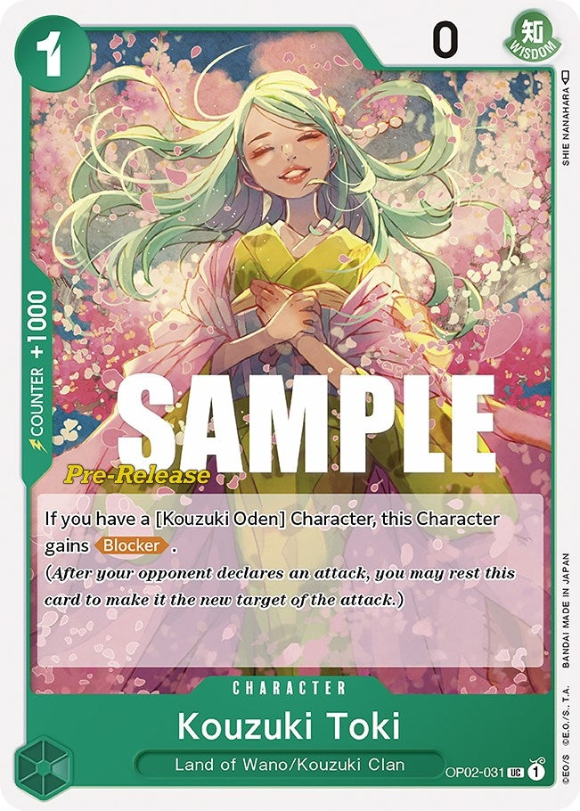 Image for Kouzuki Toki - One Piece Card Game