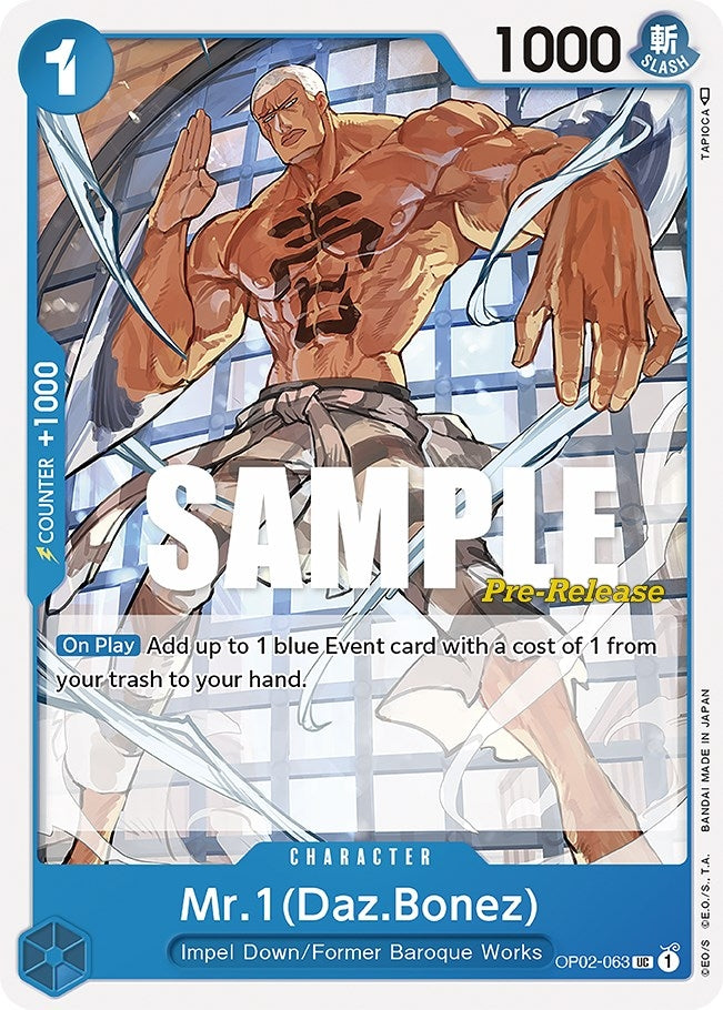 Image for Mr.1 (Daz.Bonez) - One Piece Card Game