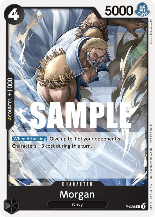 Image for Morgan (Pirates Party Vol. 2) - One Piece Card Game