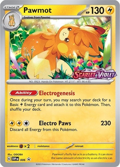 Image for Pawmot - 006 (Prerelease) - Pokemon