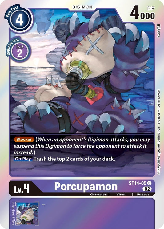 Image for Porcupamon - Digimon Card Game