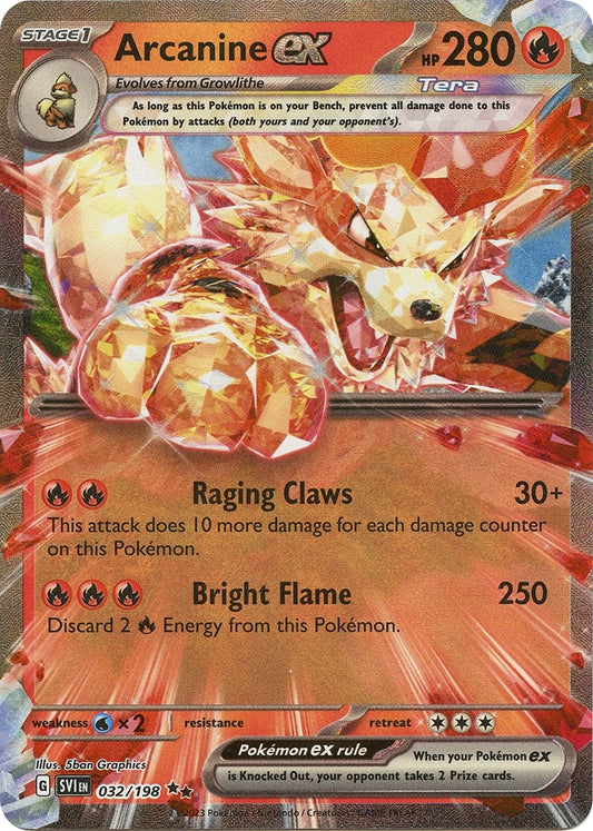 Image for Arcanine ex - Pokemon