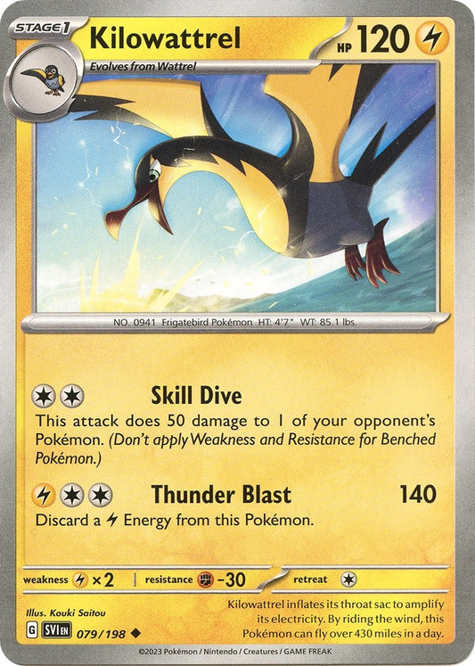 Image for Kilowattrel - Pokemon
