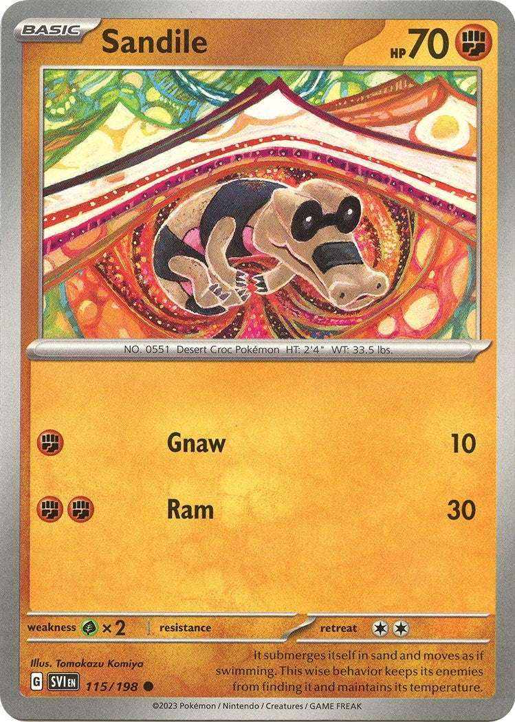 Image for Sandile - Pokemon