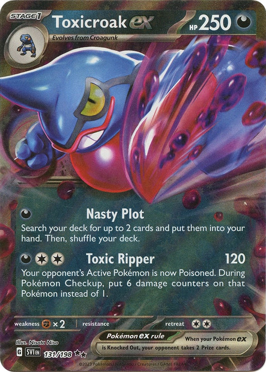 Image for Toxicroak ex - Pokemon